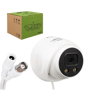 Plato PL-25273 2 MP Color Vu 3.6 Mm 2 Atom Led Plastik Kasa AHD Dome Kamera