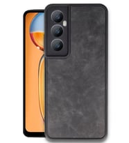 Newface Realme C65 Kılıf Aras Deri Kapak - Siyah