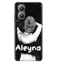 Realme Note 40 50 60 4G C21y C25Y C21 C15 Kılıf İsim Yazılı Kişiye Özel - Model-24 (Çok Renkli)