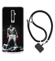 Oppo Reno 2Z 4 Lite 4 Pro 5 6 7 A31 Kılıf Boyun Askılı Silikon Moon Baloon 1369
