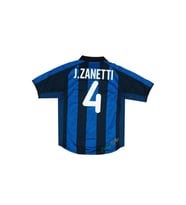 Profesyonel Ithal Kalite Nostalji J. Zanettı Inter 2001 Sezonu Iç Saha Retro Maç Forması