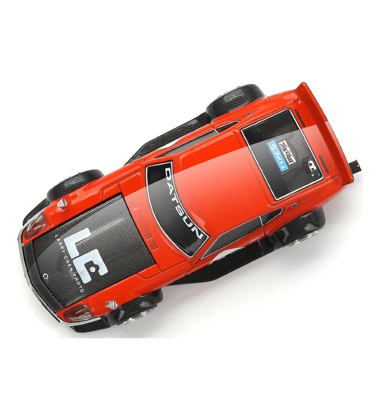Mini GT 1:64 Nissan Fairlady Z Kaido GT 'ORANGE BANG' Larry Chen V1