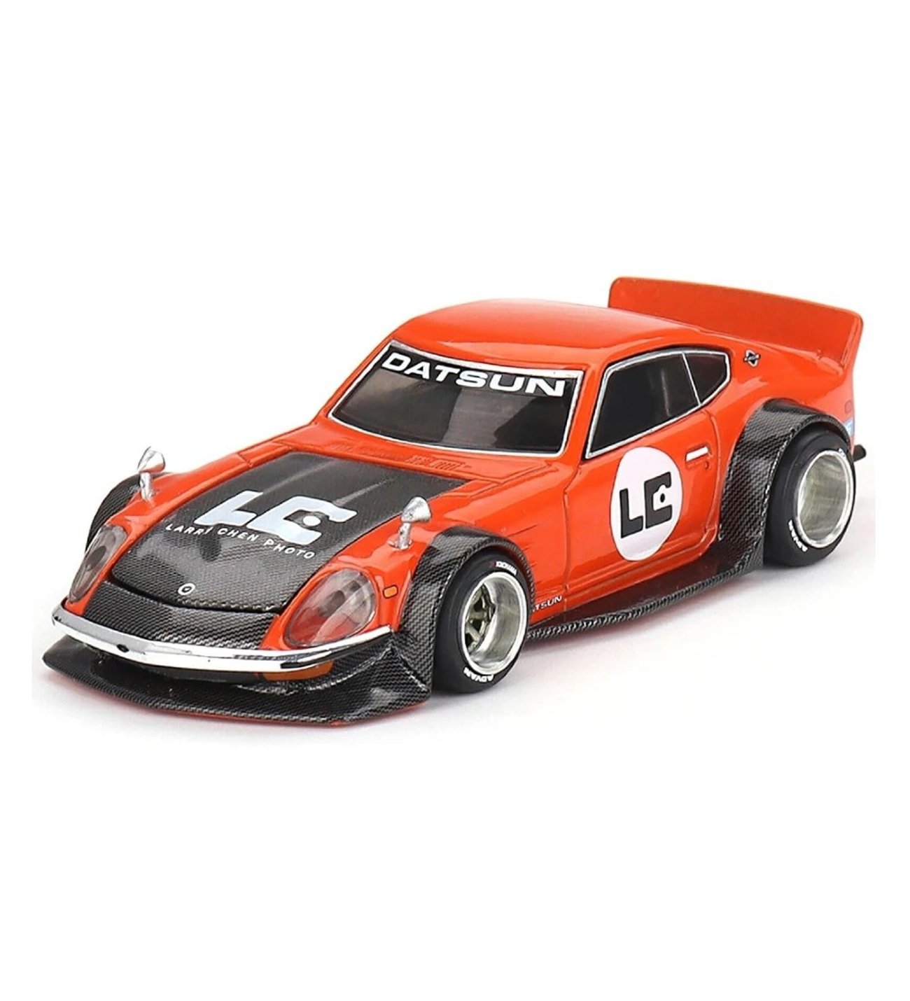 Mini GT 1:64 Nissan Fairlady Z Kaido GT 'ORANGE BANG' Larry Chen V1