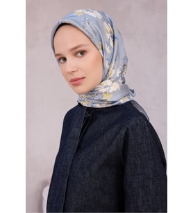 Belli % 100 Twill İpek Eşarp 4210D 52