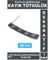 Özel Yüksek Kalite Dekoratif Hediyelik Yoga Chakra Meditasyon Pozitif Enerji OBSİDİAN TAŞI Tütsülük