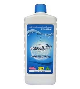 Porvaletti Karavan ve Tekne Portatif Tuvalet Kimyasalı 1 L (Renksiz)
