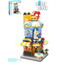 Keeppley City Corner/Şehir Köşesi Serisi Moda Mağazası (389 Parça) Oyuncak Yapım Seti FFK-0105