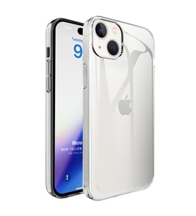 Microsonic Apple iPhone 15 Kılıf Non Yellowing Crystal Clear Sararma Önleyici Kristal Şeffaf (Renksiz)