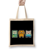 Adventure Time Pixel Art Bez Çanta Uzun Saplı