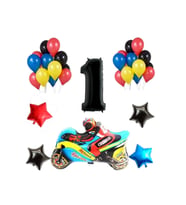 DÜVENCİ TİCARET YARIŞ MOTOR TEMALI BALON SET