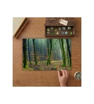 Orman - Ağaçlar - Doğa Tasarımı 240 parça Ahşap Puzzle Ahşap Kutuda MP05122