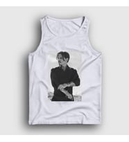 Presmono Unisex Beyaz Cool Johnny Depp Atlet 320253tt