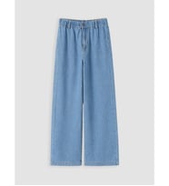 LC WAIKIKI İndigo Wideleg Kız Çocuk Jean Pantolon