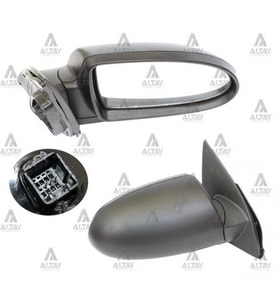 Ayna Dış Dikiz Accent 2006-2011 Era Elektrikli (Mat Siyah) Sağ (1 Adet) (Oem No: 87620-1E100)