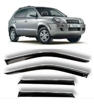 Hyundai Tucson Uyumlu 2004 2014 Kromlu Cam Rüzgarlığı Parça