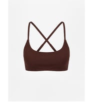 LCW DREAM Kahverengi Çıkarılabilir Pedli Kadın Bikini Üstü