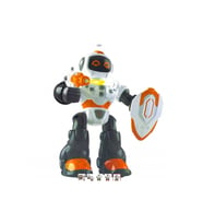 Robot 360 Derece Dönen Aksesuarlı Sesli Işıklı Pilli 3+