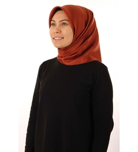 Kremit Twill Ipek Eşarp 7519713 - 963
