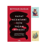 Hayat Acemileri İçin Yaşam Rehberi - Güçlü Bir Psikolojiye Sahip Olmanın Yolları  (2 NOT DEFTERLİ)