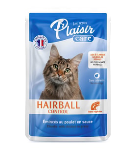 Plaisir Care 85Gr Pouch Hairball Control - Tüy yumağı Kontrol 1Adet Yaş Kedi Maması