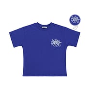 Civil Boys Skaters Baskılı 6-9 Yaş Tişört - Mavi