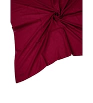 Enba Pamuklu Şifon Düz Renk Eşarp 100x100 cm – Şık ve Hafif Tasarım (Bordo)