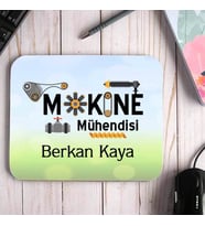Makine Mühendisine Hediye İsimli Mouse Pad (STD)