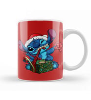 Stitch X'mas Kupa Bardak Porselen