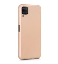 Samsung Galaxy M12 Premium Silikon Kılıf Gold