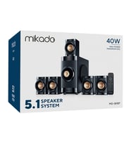Mikado MD-381BT 5+1 Usb -Sd - Fm Destekli Multimedia Bluetooth Speaker Kumandalı