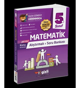 Gizli Yayınları 5. Sınıf Matematik Konu Anlatımlı Alıştırmalı Soru Bankası
