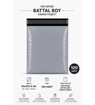 Northcity Gri Cepsiz Battal Boy Kargo Poşeti 45x55+5 Cm 100 Adet – Güvenli ve Dayanıklı Kargo Ambalajı