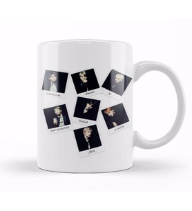 Bts Grubu Kupa Bardak Porselen