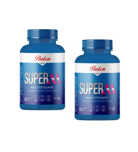 Balen Süper-M Multivitamin Kapsül 585 mg 60 kapsül x 2 Adet
