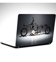 Motosiklet Laptop Sticker 12 İnch (29X24CM)
