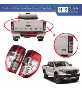 Ford Ranger Stop Lambası Sağ- Sol Takım Duylu Sisli Tip 2012-2020