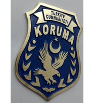 YAKIN KORUMA CÜZDAN ROZETİ (METAL)-SATIN/AL,YAKIN KORUMA KIMLIK KARTLI PERSONELE SATILIR.-SIVILE SATILMAZ