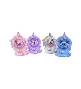 Mikro Unicorn Şeklinde Pastel Renk Köpüklü İkili Kalemtıraş Mk-4040