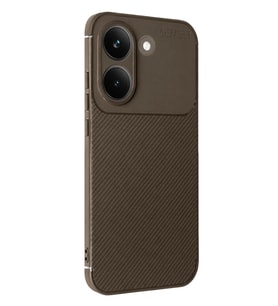Mey İthalat® Poco X8 Pro Auto Focus Karbon Kapak - Kahverengi
