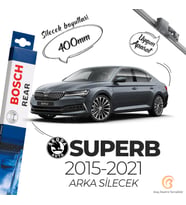 Bosch Rear Arka Silecek Skoda Superb 2015-2021 ile uyumlu (Siyah)