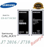 Samsung Galaxy J7 2016 Batarya j710 EB-BJ710CBE Servis ürünü Batarya 3300mAh