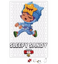 Brawl Stars Sleepy Sandy Puzzle 240 Parça Yapboz