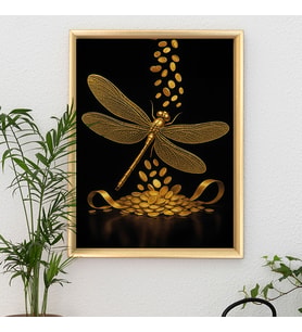 Ezgoola / Feng Shui Tablo / Yusufcuk Tablo / İşyeri Tablo / İşyeri Hediye / Ev Hediye / Ev Dekoru / Poster / Özel Tasarım Hediye (Siyah)