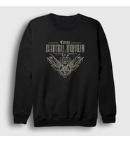 Presmono Unisex Siyah Eonian Dimmu Borgir Sweatshirt 142093tt