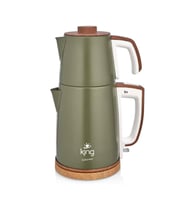 King Nihavend KCM336 1.7 L Çay Makinesi (Gümüş)