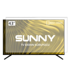 SUNNY SN43DLK005/1032 TV EKRAN KORUYUCU - Sunny 43" inç Ekran Tv Kırılmaz Koruma Paneli
