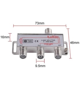 1/3 Splitter 5-2500 Mhz 1504