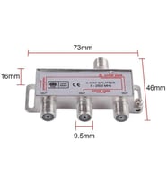 1/3 Splitter 5-2500 Mhz 1504