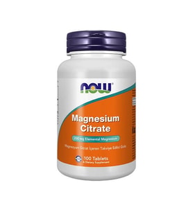 Now Magnesium Citrate 100 Tablet