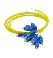 PIGTAIL SC SM 9/125 1 MT YELLOW (10'LU PAKET)